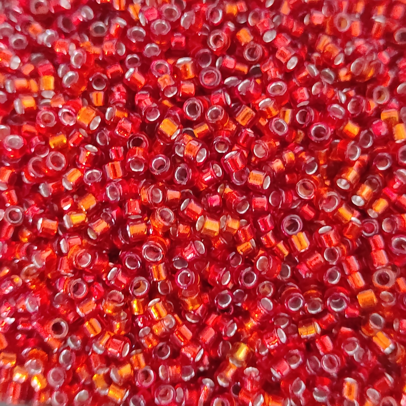 38g Vibrant Multicolor Seed Beads for DIY Projects
